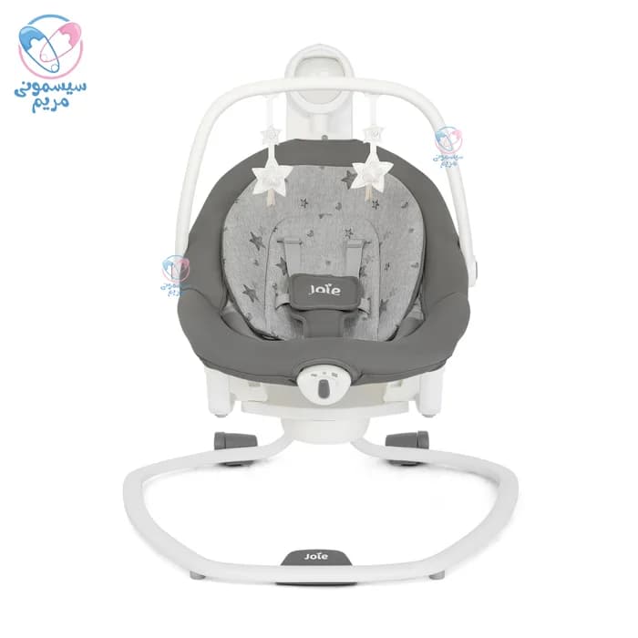 گهواره و تاب برقی نوزاد جویی joie serina 2in1 — تصویر ۵