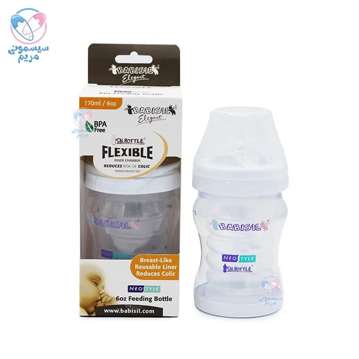 شیشه شیر 170 میلی لیتر سیل باتل بیبی سیل Babisil — تصویر ۲
