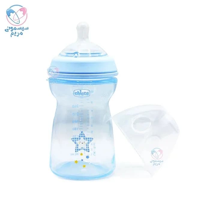 شیشه شیر طلقی 330 میلی لیتر چیکو Chicco — تصویر ۵