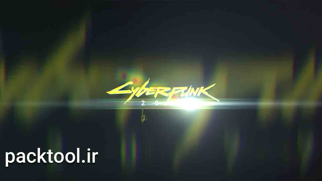 دانلود پروژه آماده لوگو با افکت گلیچ افتر افکت Glitch Logo
