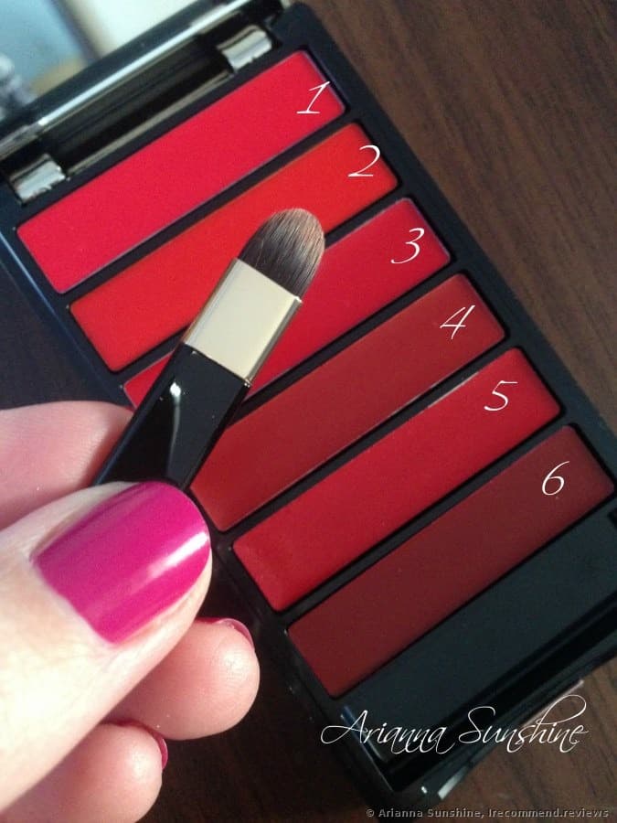 پالت رژ لب شش رنگ لورال مدل Color Riche La Palette — تصویر ۴
