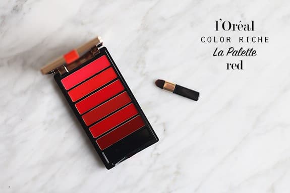 پالت رژ لب شش رنگ لورال مدل Color Riche La Palette — تصویر ۳