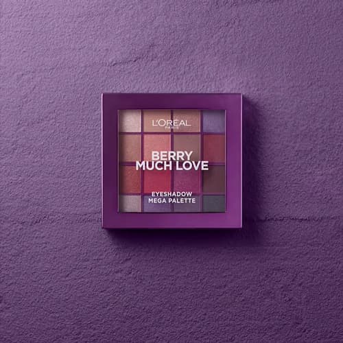پالت سایه 16 رنگ لورال مدل Berry Much Love