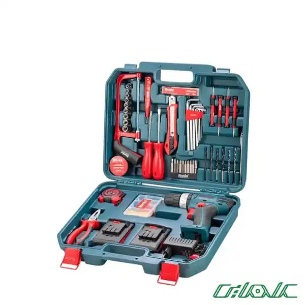 کیت دریل شارژی رونیکس مدل RS-8018 (53 پارچه) — تصویر ۴
