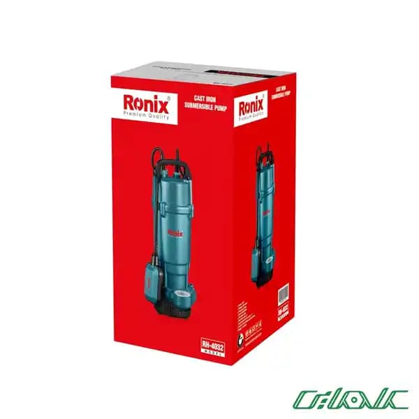 پمپ کف‌کش رونیکس مدل RH-4032 (1 اسب بخاری چدنی) — تصویر ۴