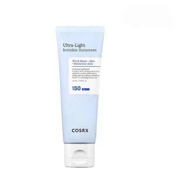 ضد آفتاب Spf50 بی رنگ اولترا لایت 50 میل