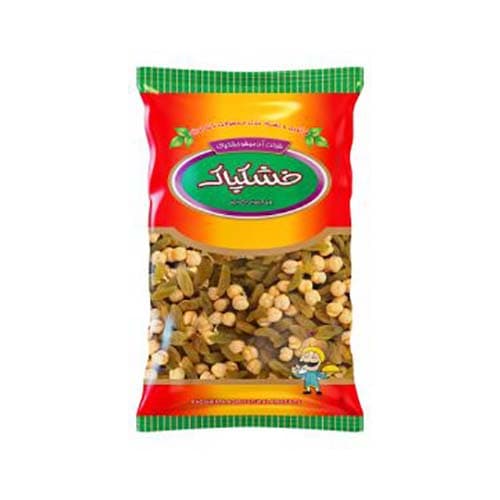مخلوط نخودچی و کشمش خام 450 گ سلفون خشکپاک