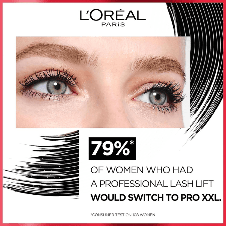 ریمل حجم دهنده دو سرلورآل پاریس مدل Pro XXL Volume — تصویر ۲