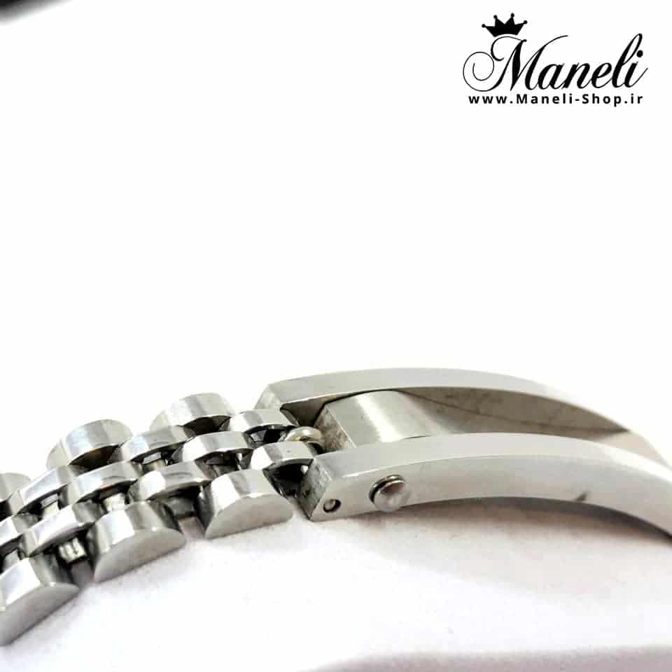 دستبند رولکس نقره ای rolex — تصویر ۵