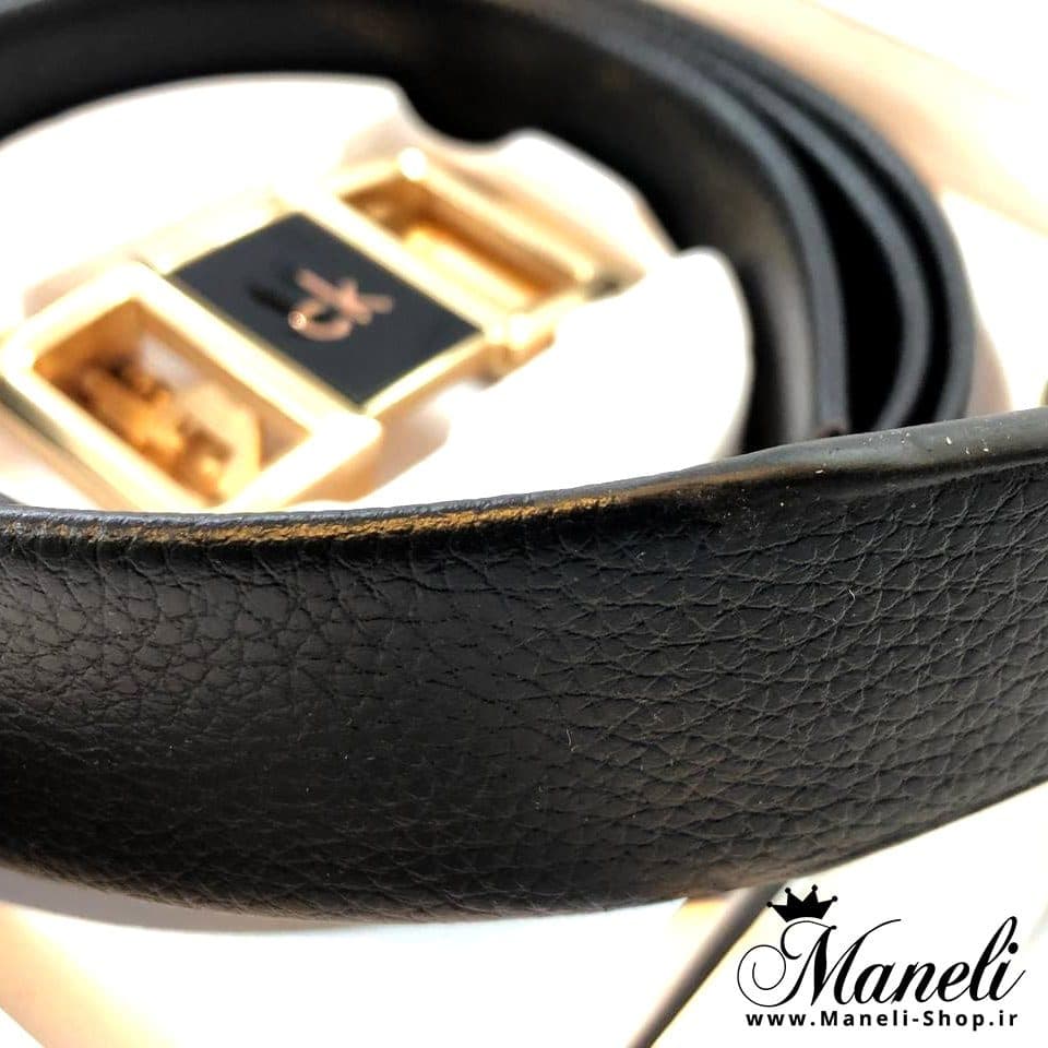 کمربند چرم ریلی mnj100 (جعبه دار) کلوین کلین — تصویر ۲