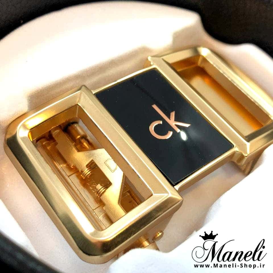 کمربند چرم ریلی mnj100 (جعبه دار) کلوین کلین — تصویر ۳