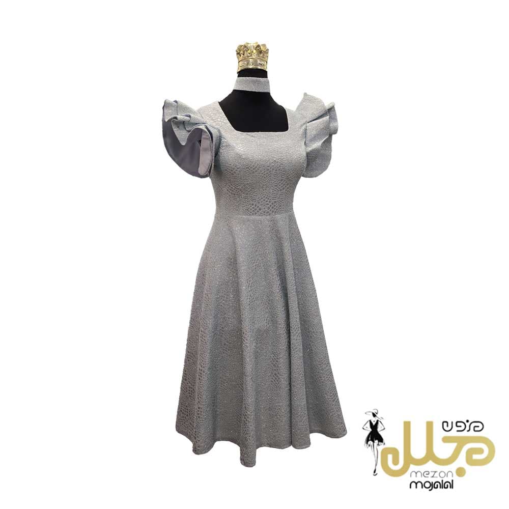 پیراهن کوتاه یقه خشتی — تصویر ۵