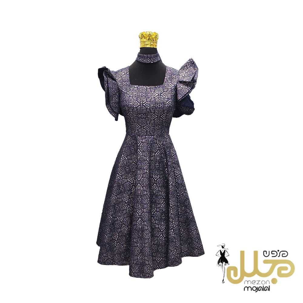 پیراهن کوتاه یقه خشتی — تصویر ۷