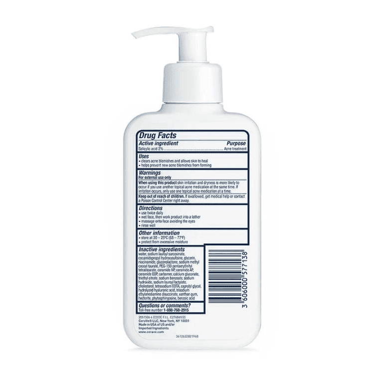 ژل شستشوی ضد جوش سراوی فرانسهAcne Control — تصویر ۲