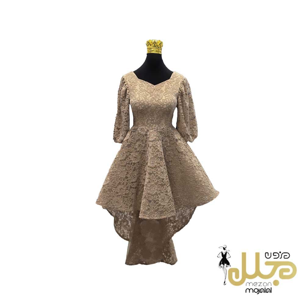پیراهن عروسکی ماهور پشت‌بلند — تصویر ۳