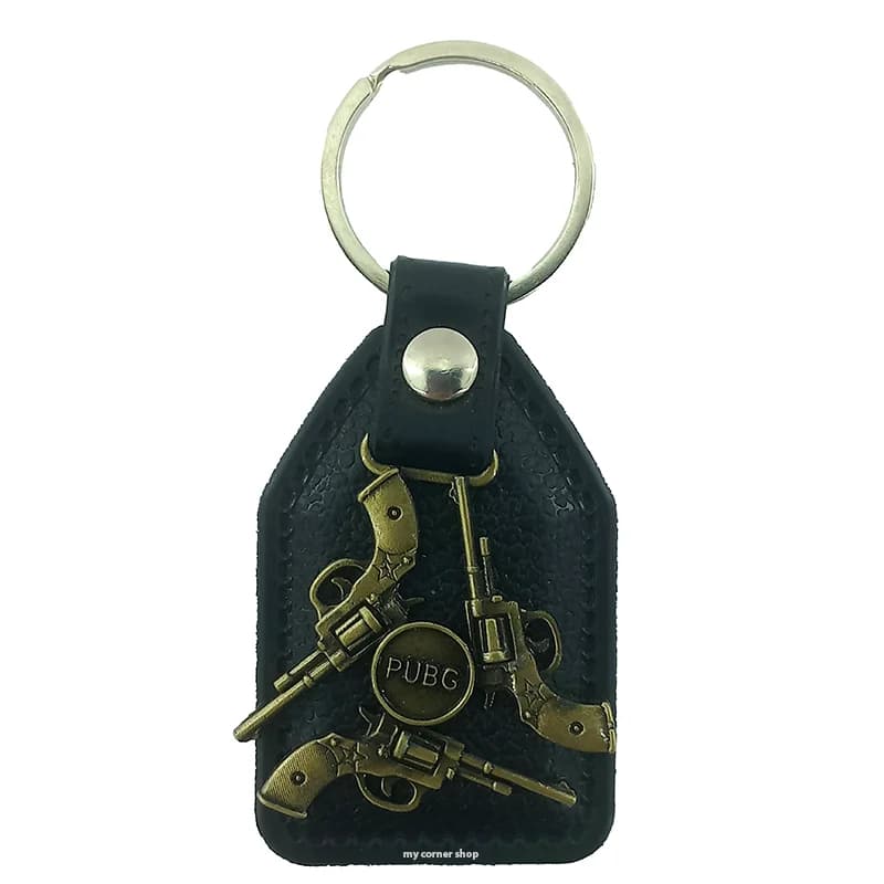 جاکلیدی چرم طرح تفنگ کد 084