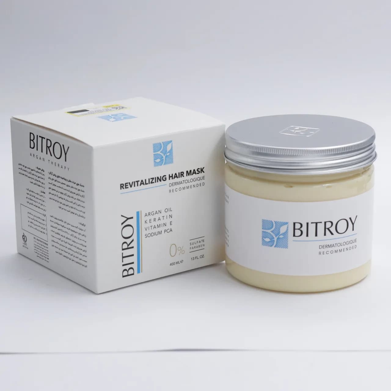 ماسک مو بیتروی روغن آرگان REVITALIZING HAIR MASK حجم 400 میل با آبکشی 92038 — تصویر ۲