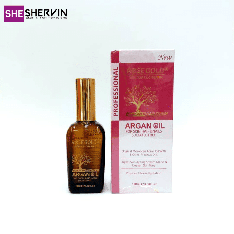 روغن آرگان رز گلد 50ml — تصویر ۲