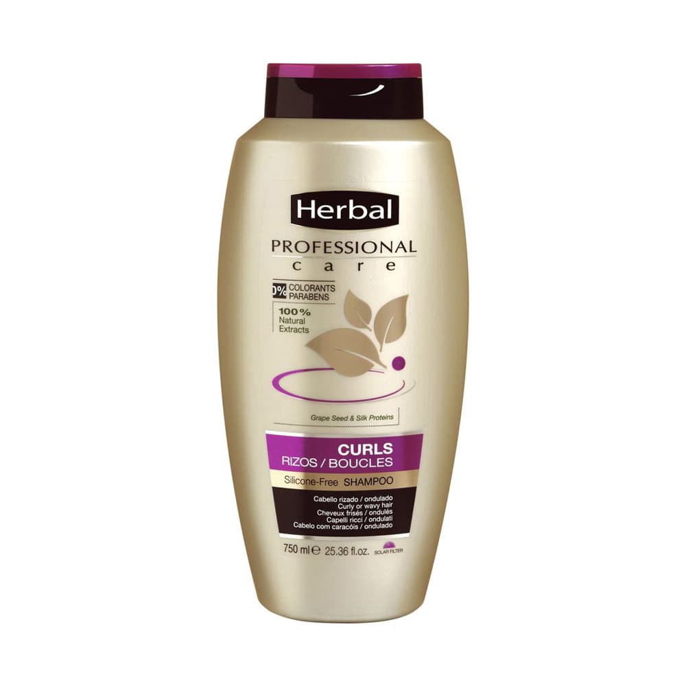 شامپو مرطوب کننده موهای فر هربال Herbal Curls