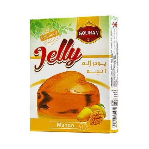پودر ژله انبه جعبه مقوایی 100 گرم گلیران