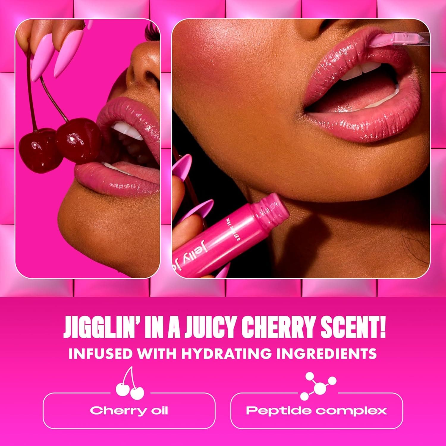 لیپ گلاس ژلی نیکس jelly job رنگ Juicy Jelly — تصویر ۵