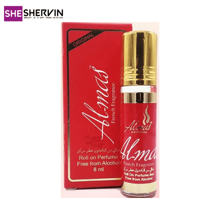 عطر رولی الماس قرمز Red Almas 6ml حجم6ml