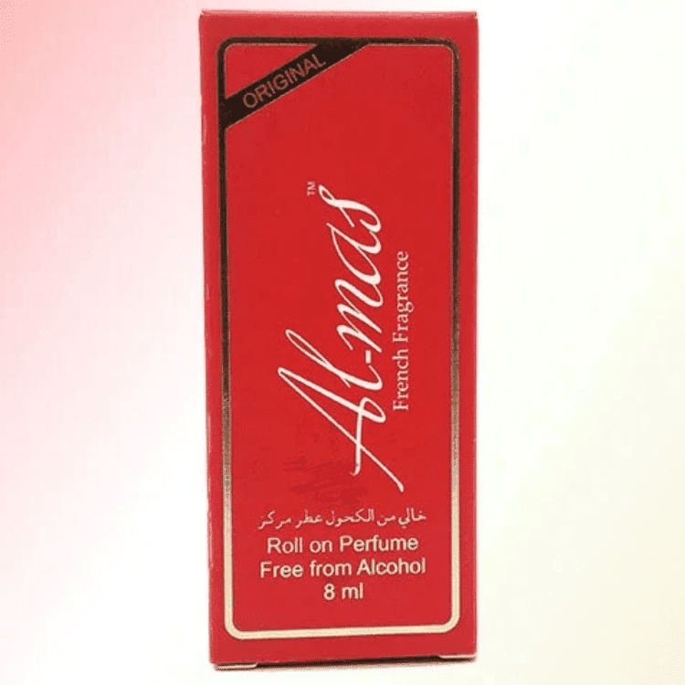 عطر رولی الماس قرمز Red Almas 6ml حجم6ml — تصویر ۲