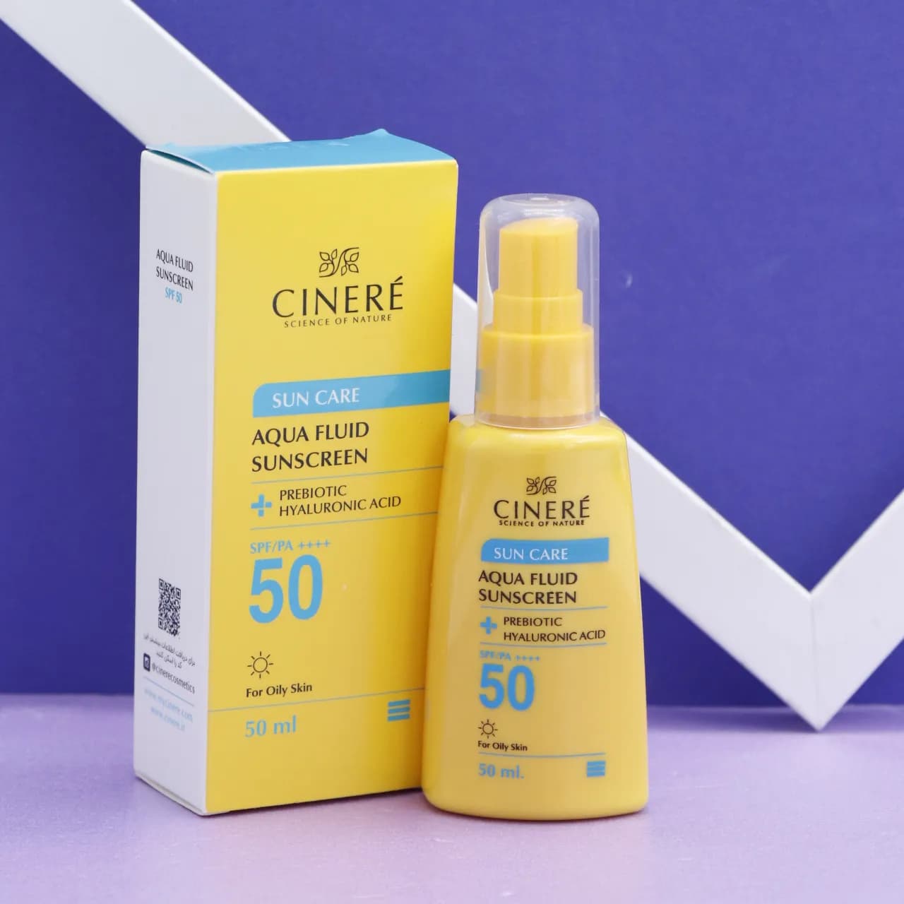 ضدآفتاب فلوئید سینره پوست چرب SPF50 حجم 50 میل 92096