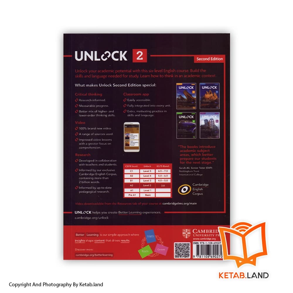 کتاب Unlock Reading and Writing 1 2nd — تصویر ۴