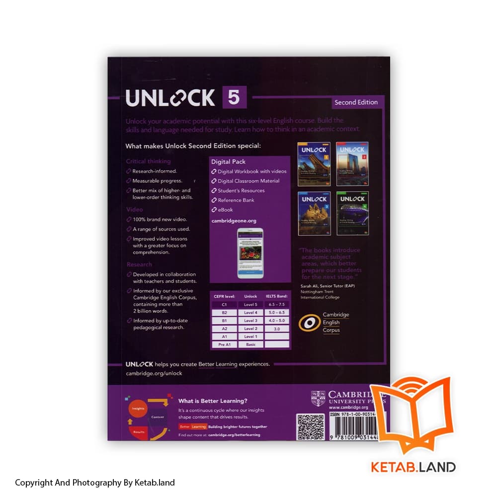 کتاب Unlock Reading and Writing 1 2nd — تصویر ۱۰