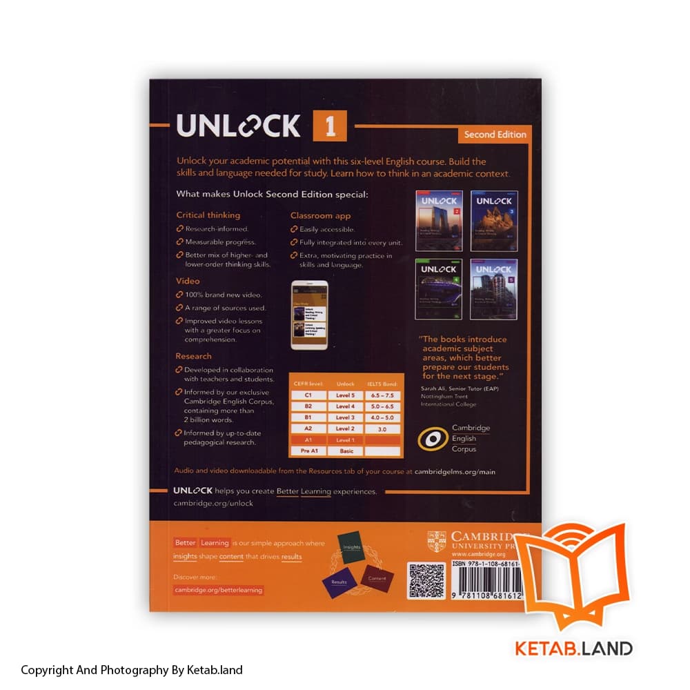 کتاب Unlock Reading and Writing 1 2nd — تصویر ۲