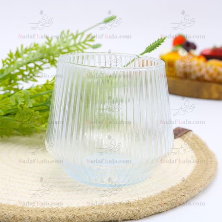 لیوان شیشه ای گرد کوچک الیت مانیا (24)/113050
