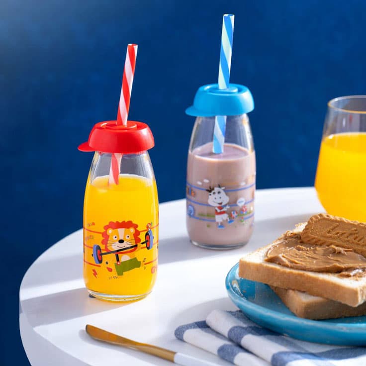 بطری شیشه ای جویس کوچک مانیا (24)/6305 — تصویر ۲