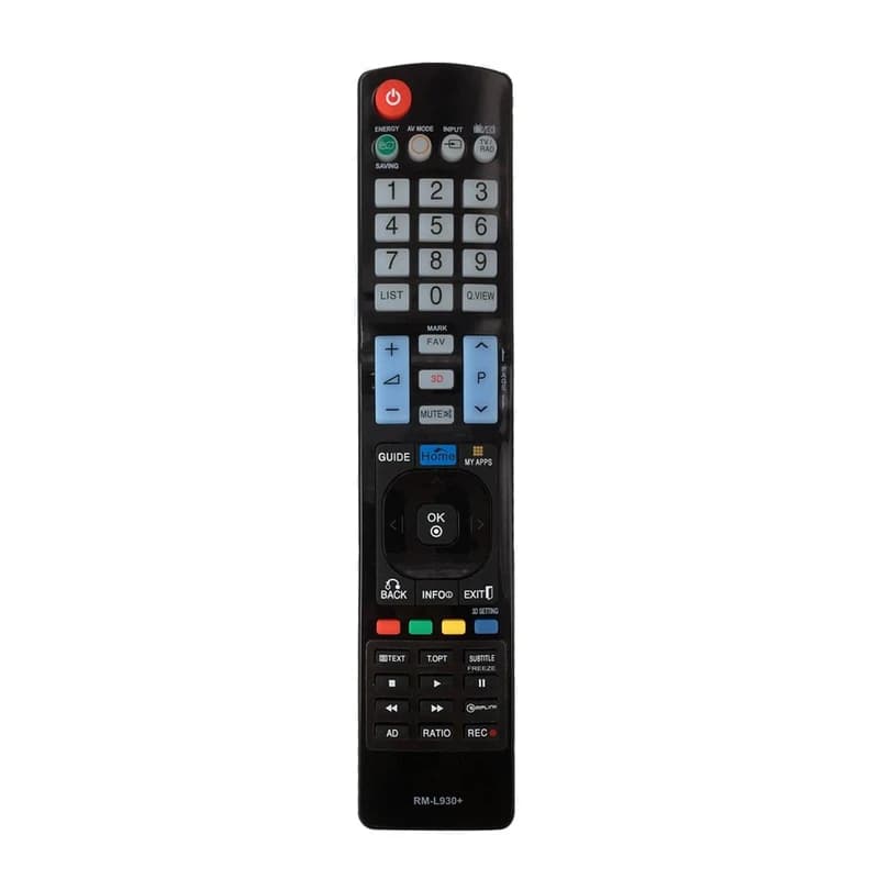 ریموت کنترل همه کاره مدل RML930 مخصوص تلویزیون های ال جی کد m20188