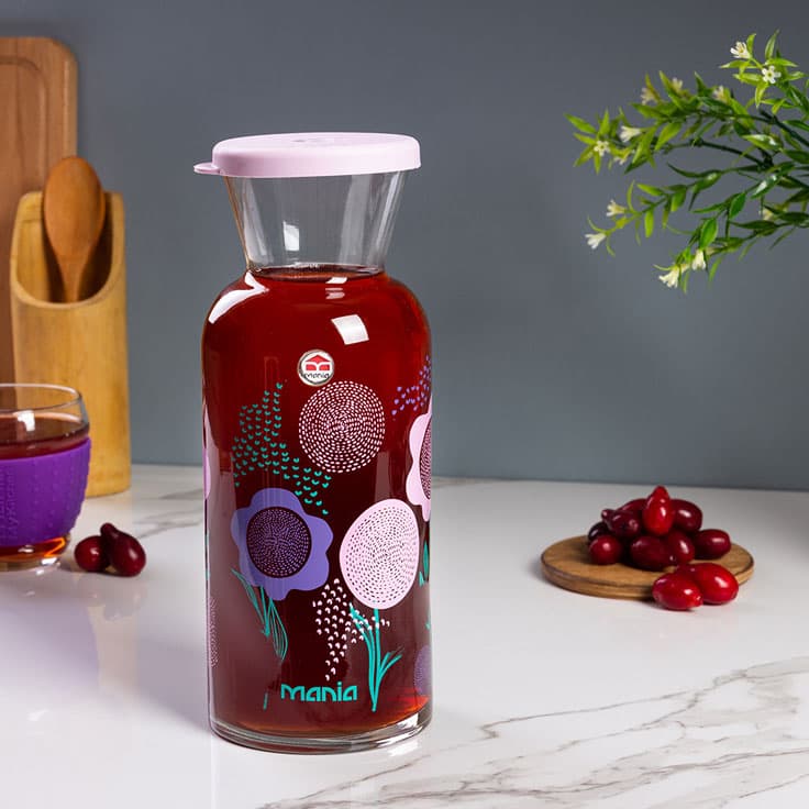 پارچ استوانه ای درب دار مانیا(12)/103090