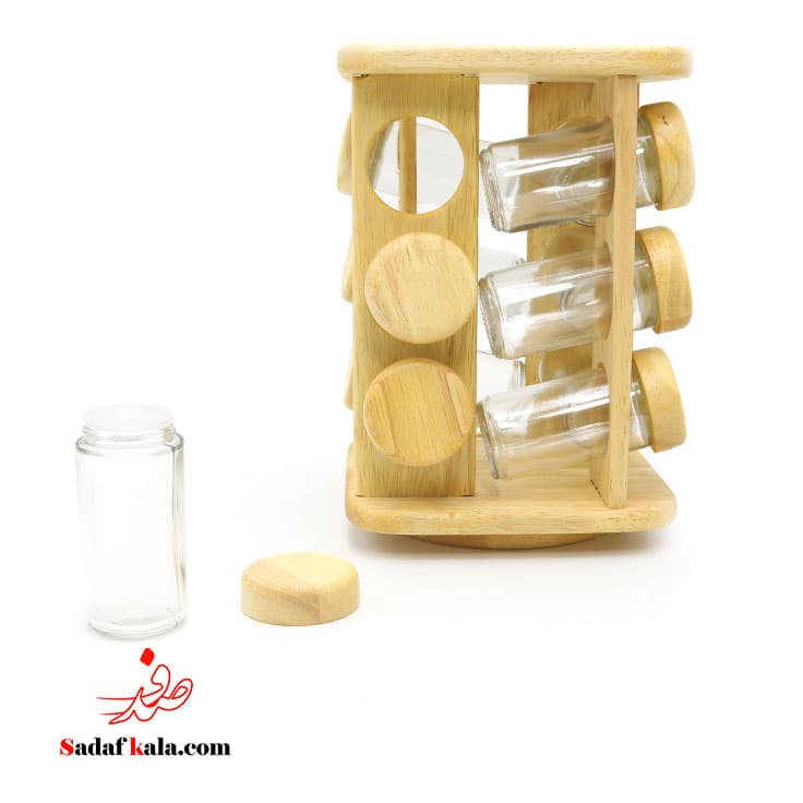 ادویه 12 تایی گردون ایستاده مربع یونیک(6)/6111 — تصویر ۳