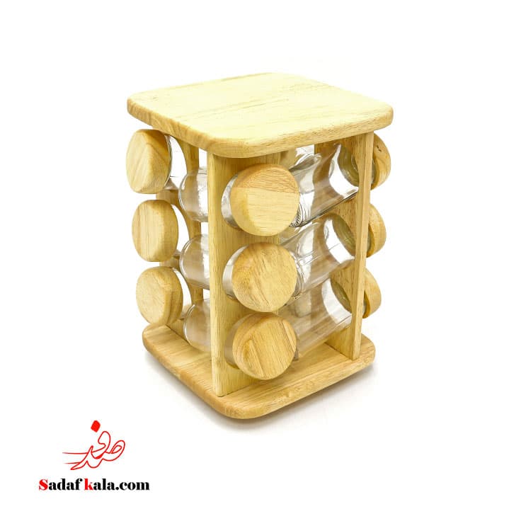 ادویه 12 تایی گردون ایستاده مربع یونیک(6)/6111 — تصویر ۲