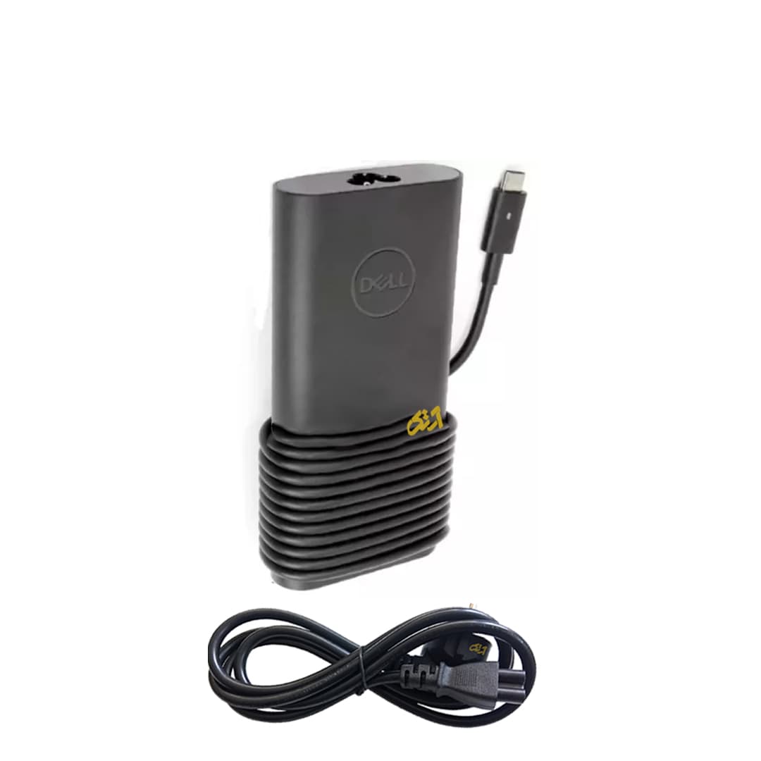 آداپتور شارژر لپ تاپ دل 20V ولت 6.5 آمپر adaptor laptop DELL type c — تصویر ۴