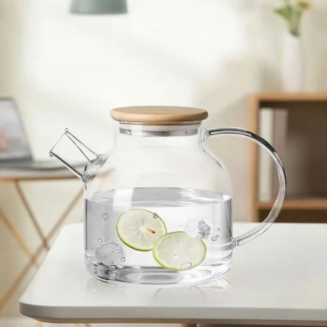 قوری درب بامبو 1500ml