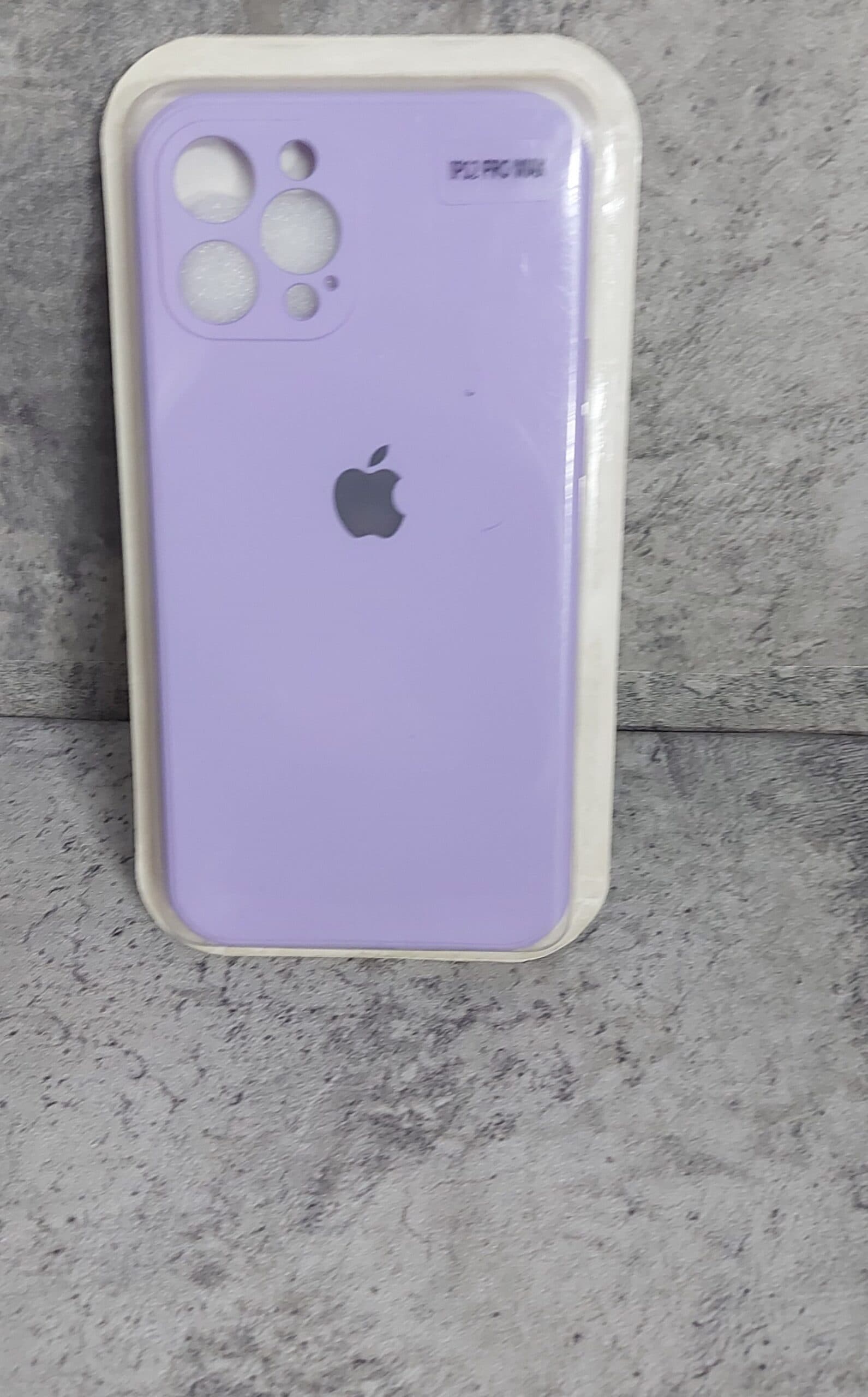 کاور مدل سیلیکونی مناسب برای گوشی موبایل اپل iphone 12 Pro Max – بنفش کد m20072 — تصویر ۳