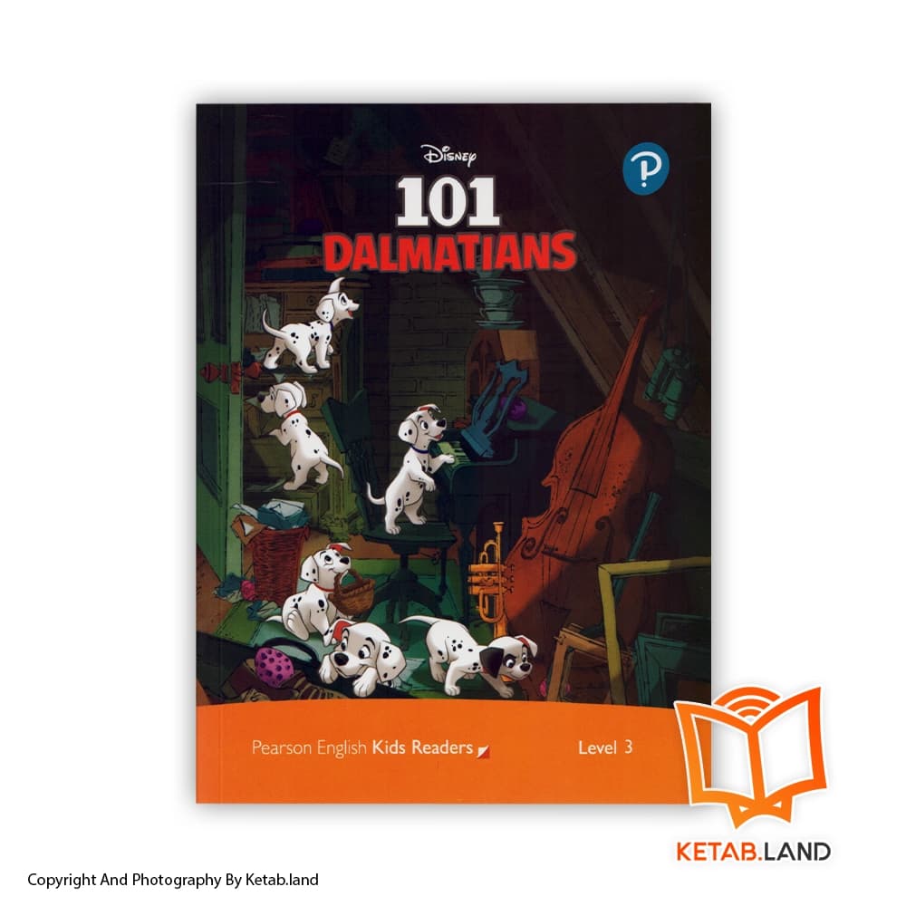 کتاب 3 101Dalmatians Pearson Kids Readers