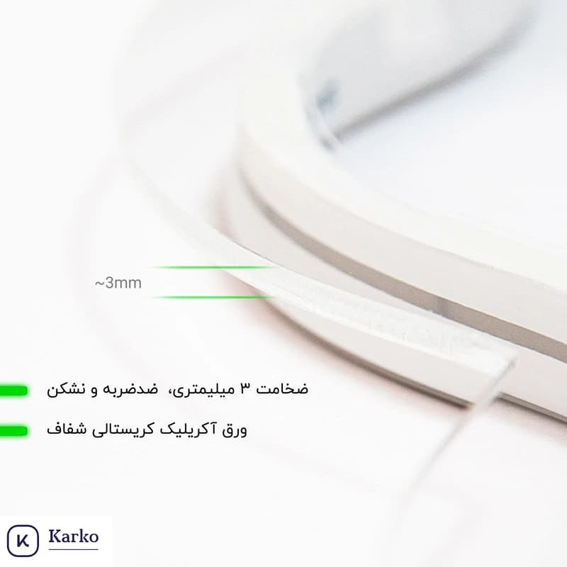 ریسه نئون فلکسی مدل v12 طول 2 متر کد m19780 — تصویر ۲