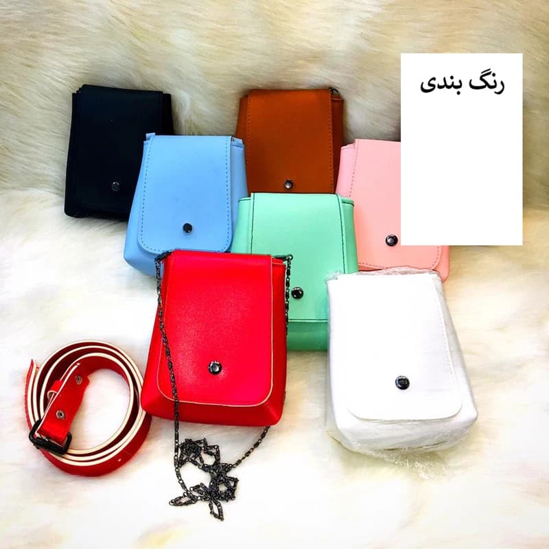 کیف کمری زنانه خاکستری کد m19769 — تصویر ۲