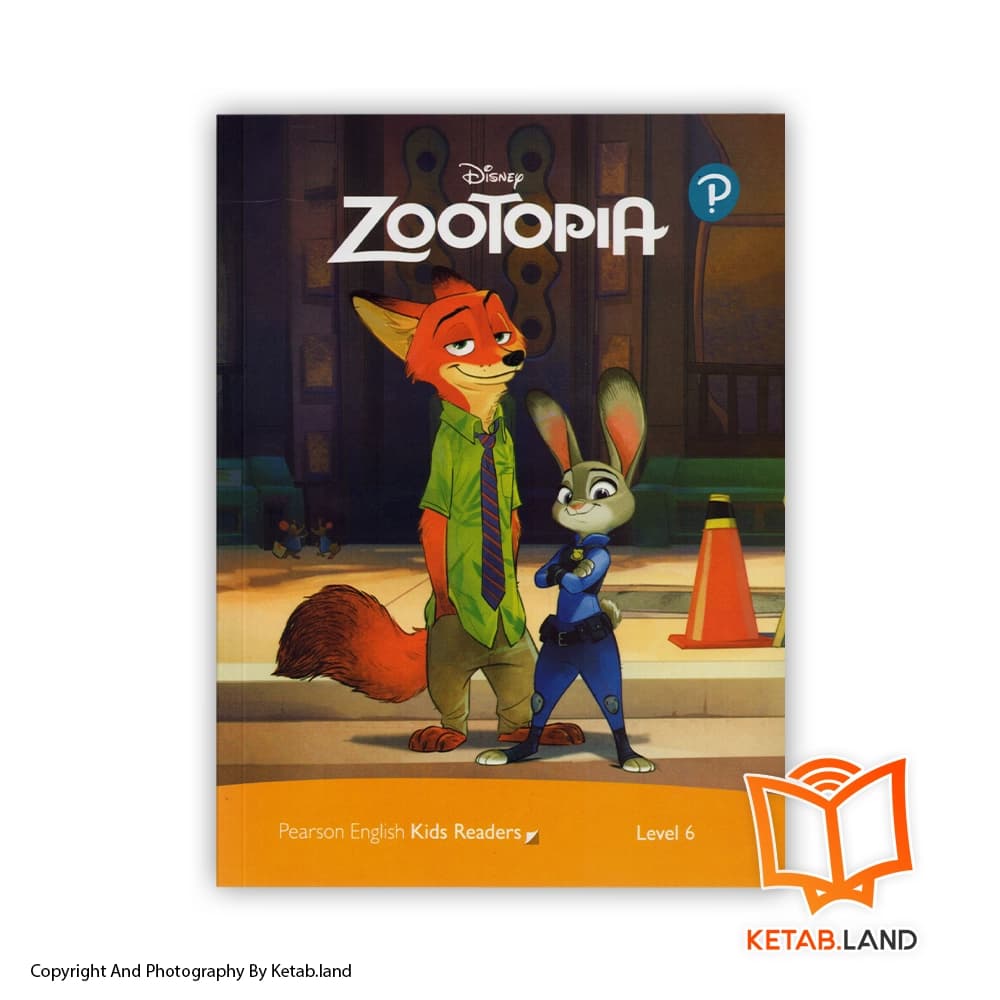 کتاب Zootopia Pearson Kids Readers 6