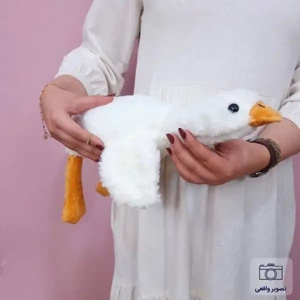 عروسک غاز خوابیده 48 سانتی متری — تصویر ۲
