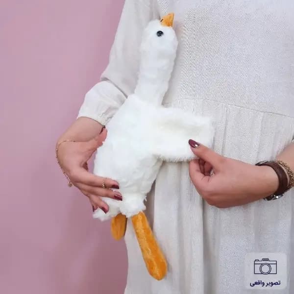 عروسک غاز خوابیده 48 سانتی متری — تصویر ۳