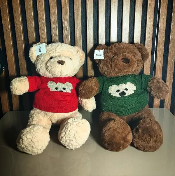 عروسک خرس بافت پوش کیوت
