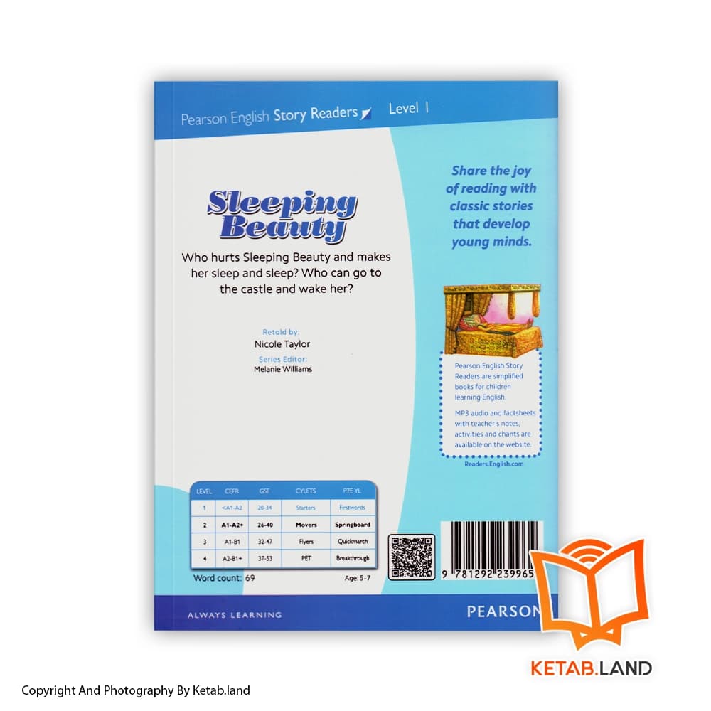 کتاب 1 Sleeping Beauty Pearson Readers — تصویر ۲