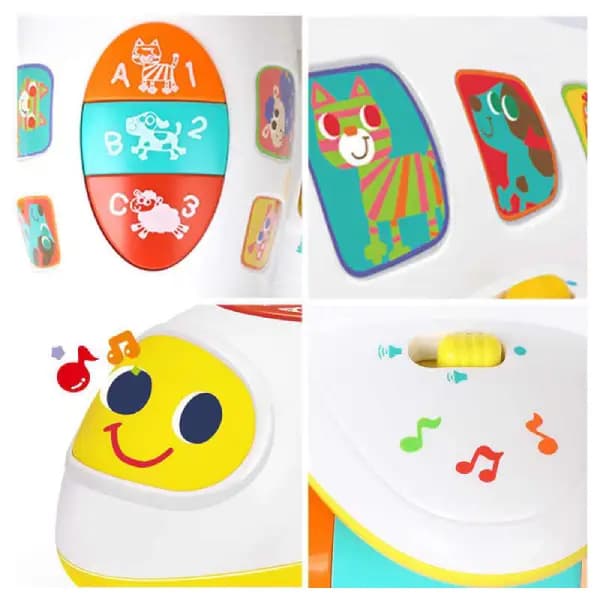 اسباب بازی هواپیمای موزیکال هالی تویز Huile toys — تصویر ۳