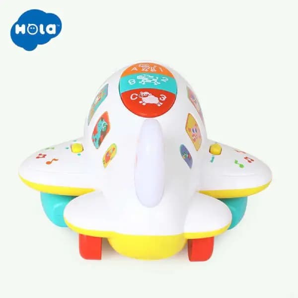 اسباب بازی هواپیمای موزیکال هالی تویز Huile toys — تصویر ۴